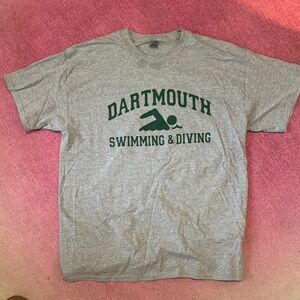 Gray Dartmouth Swimming & Diving T-Shirt